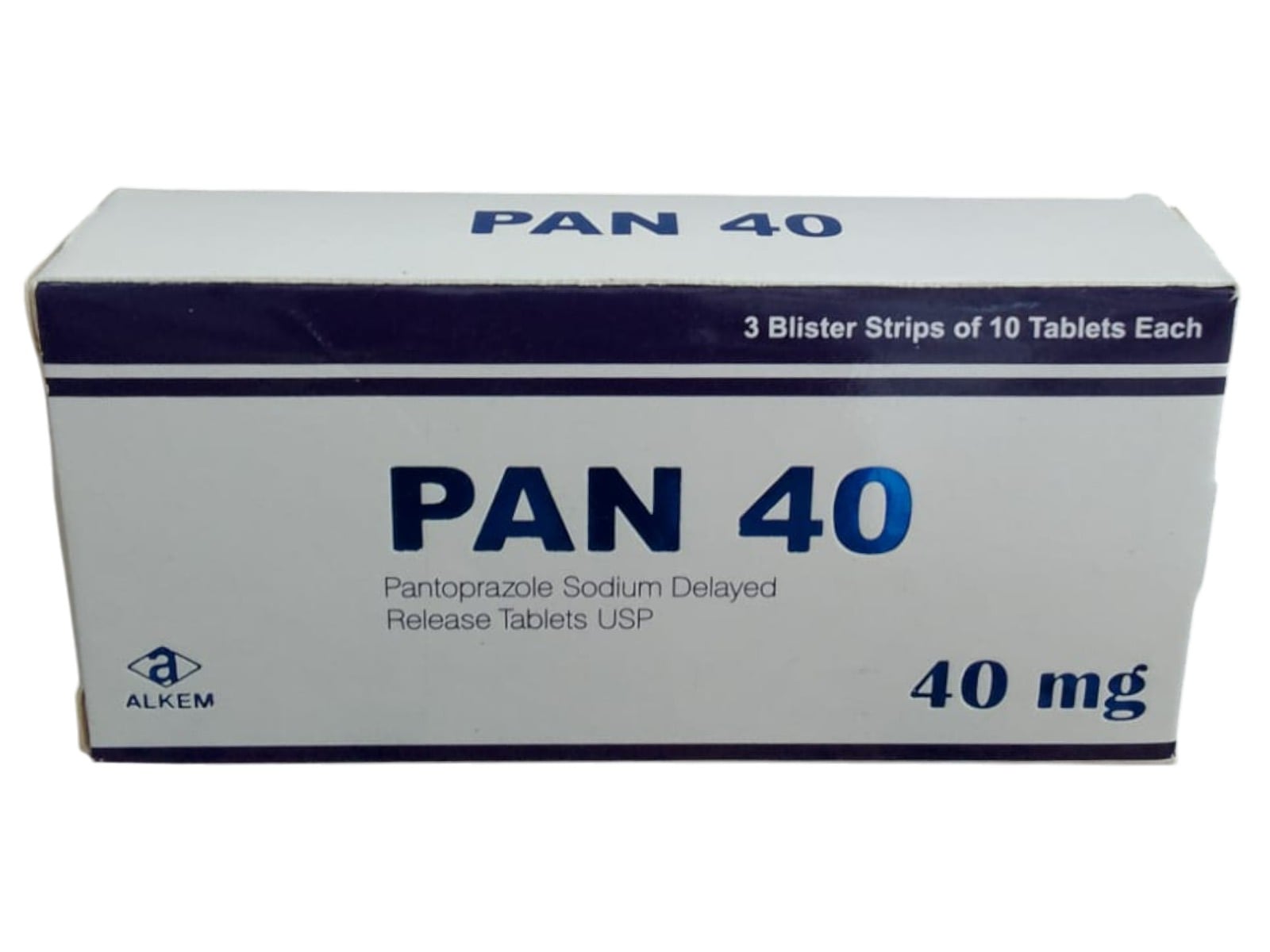 PAN 40MG TABS 30'S