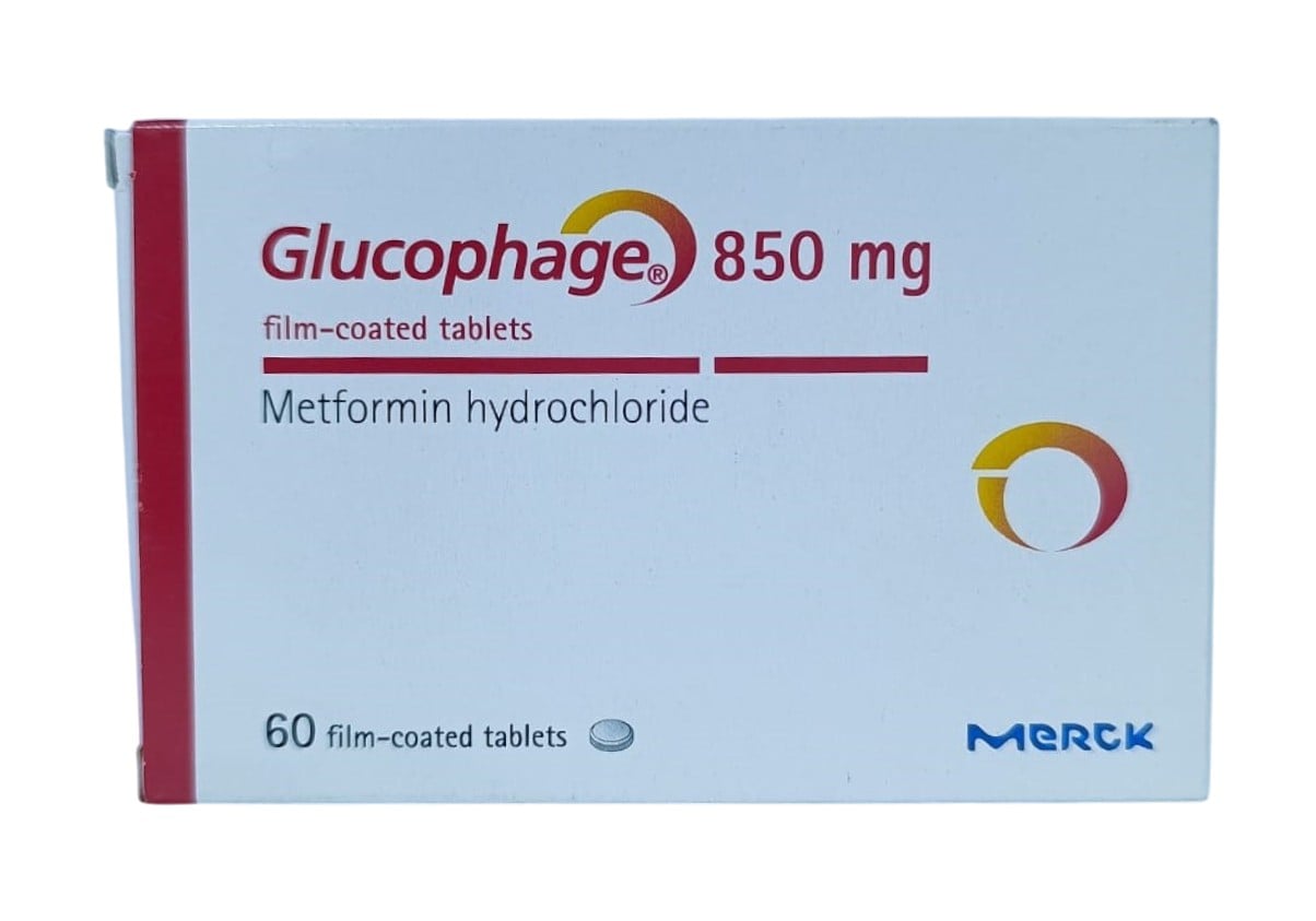 GLUCOPHAGE 850MG 60s