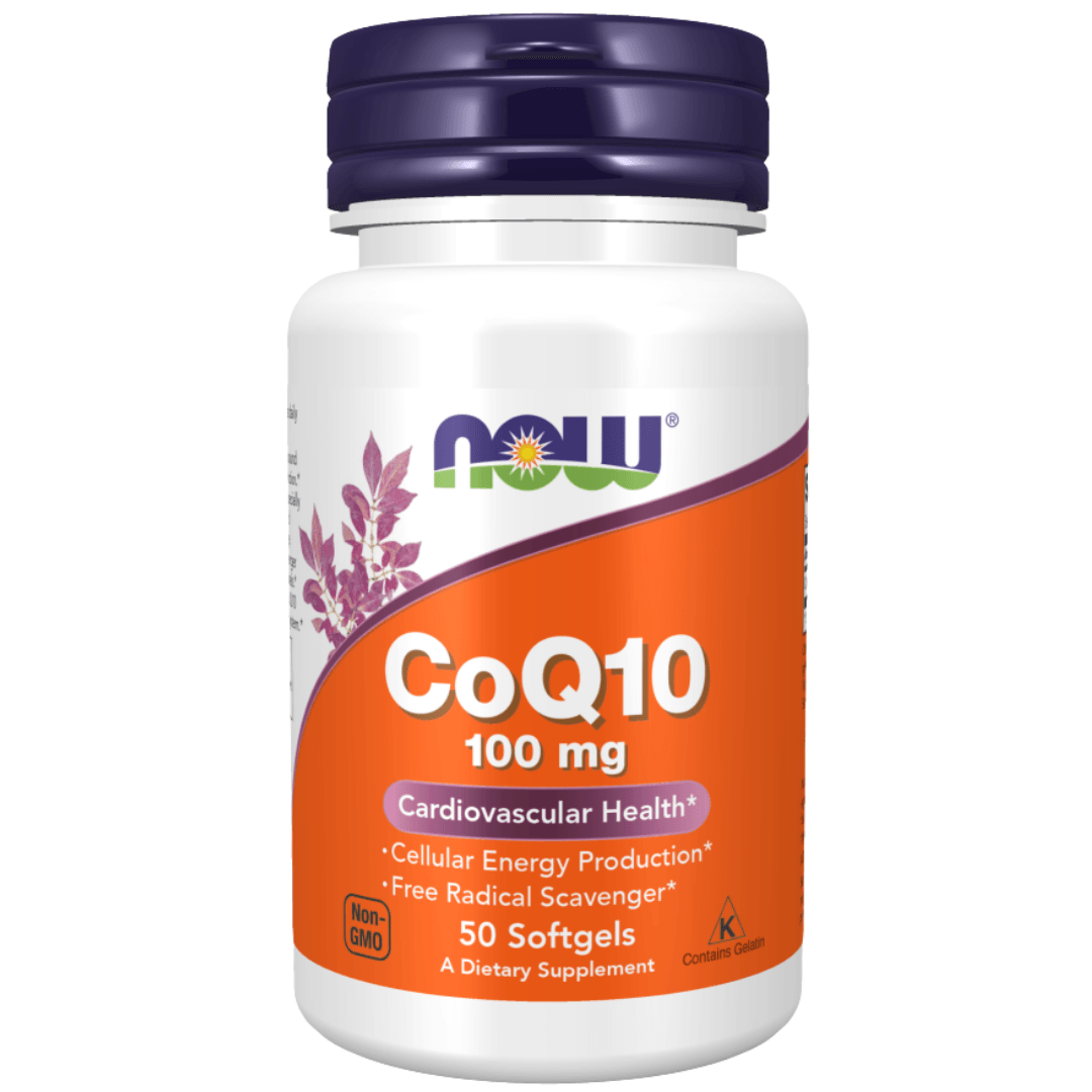 NOW CO Q10 100MG 50 SOFTGELS