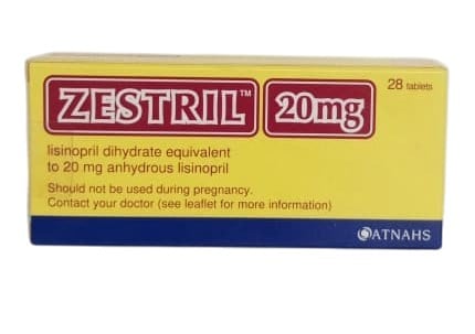 ZESTRIL 20MG