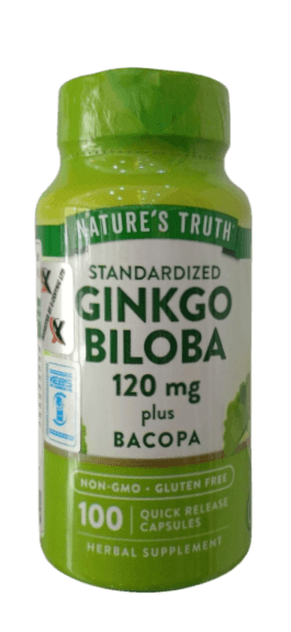 NATURES TRUTH GINKO BILOBA 120MG 100S