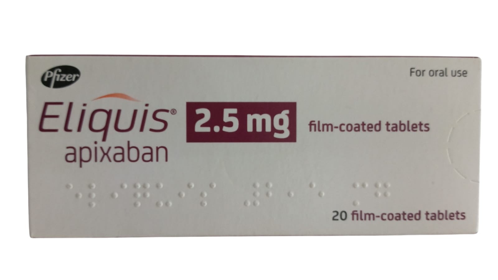 ELIQUIS 2.5MG