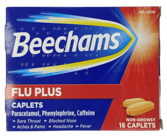 beecham flu plus tab 16s