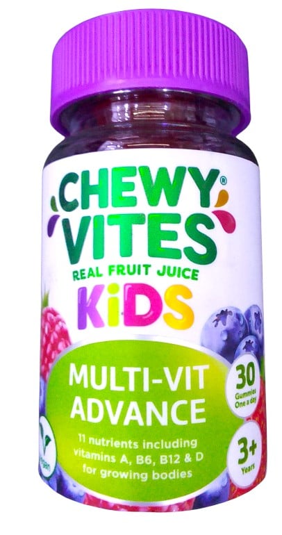 CHEWY VITES KIDS M/VIT ADVANCE GUMMIES 30S