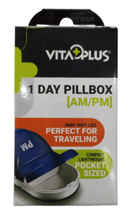 VITAPLUS VP64001 1 DAY PILLBOX AM/PM