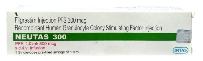 NEUTAS 300MCG (FILGRASTIM) INJECTION 10ML