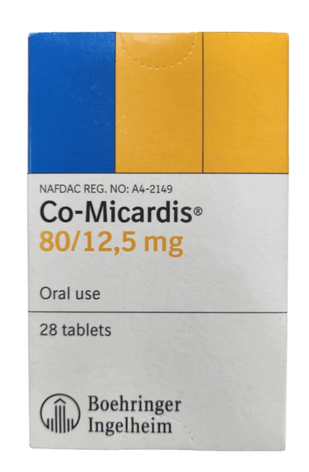 COMICARDIS 80/12.5mg 28s