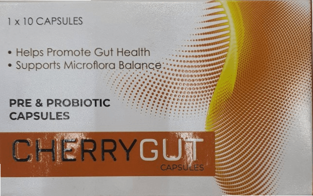 CHERRY GUT CAPS 10'S