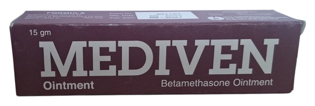 MEDIVEN OINTMENT 15GMS