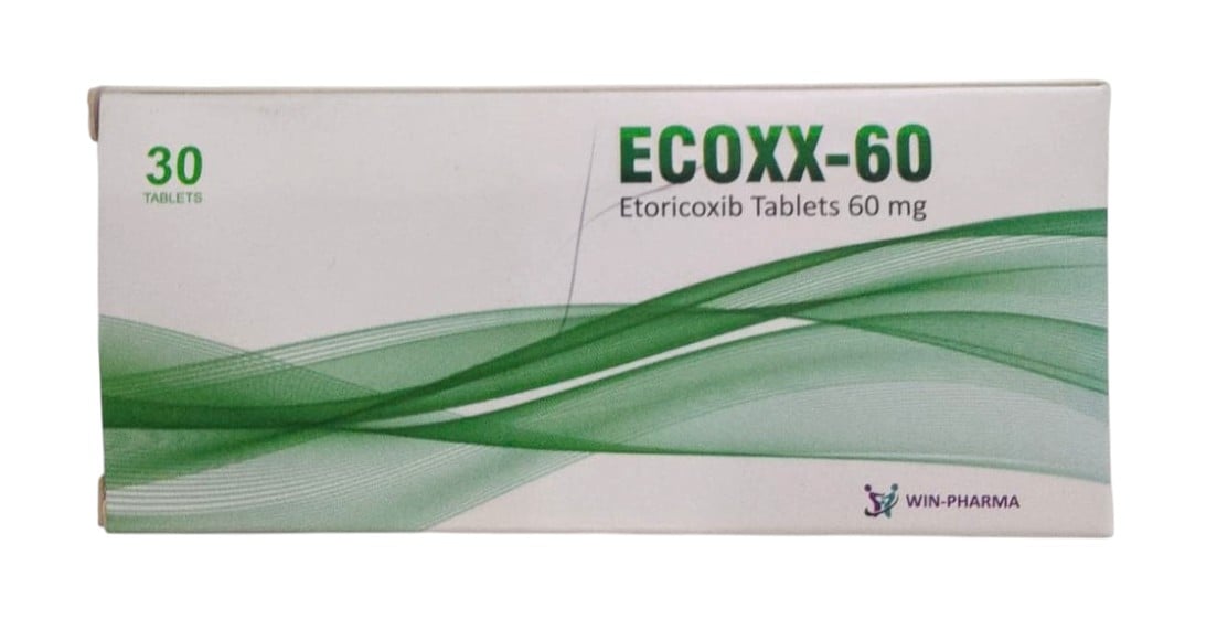 Ecoxx (ETORICOXIB) 60mg TABLETS 30'S