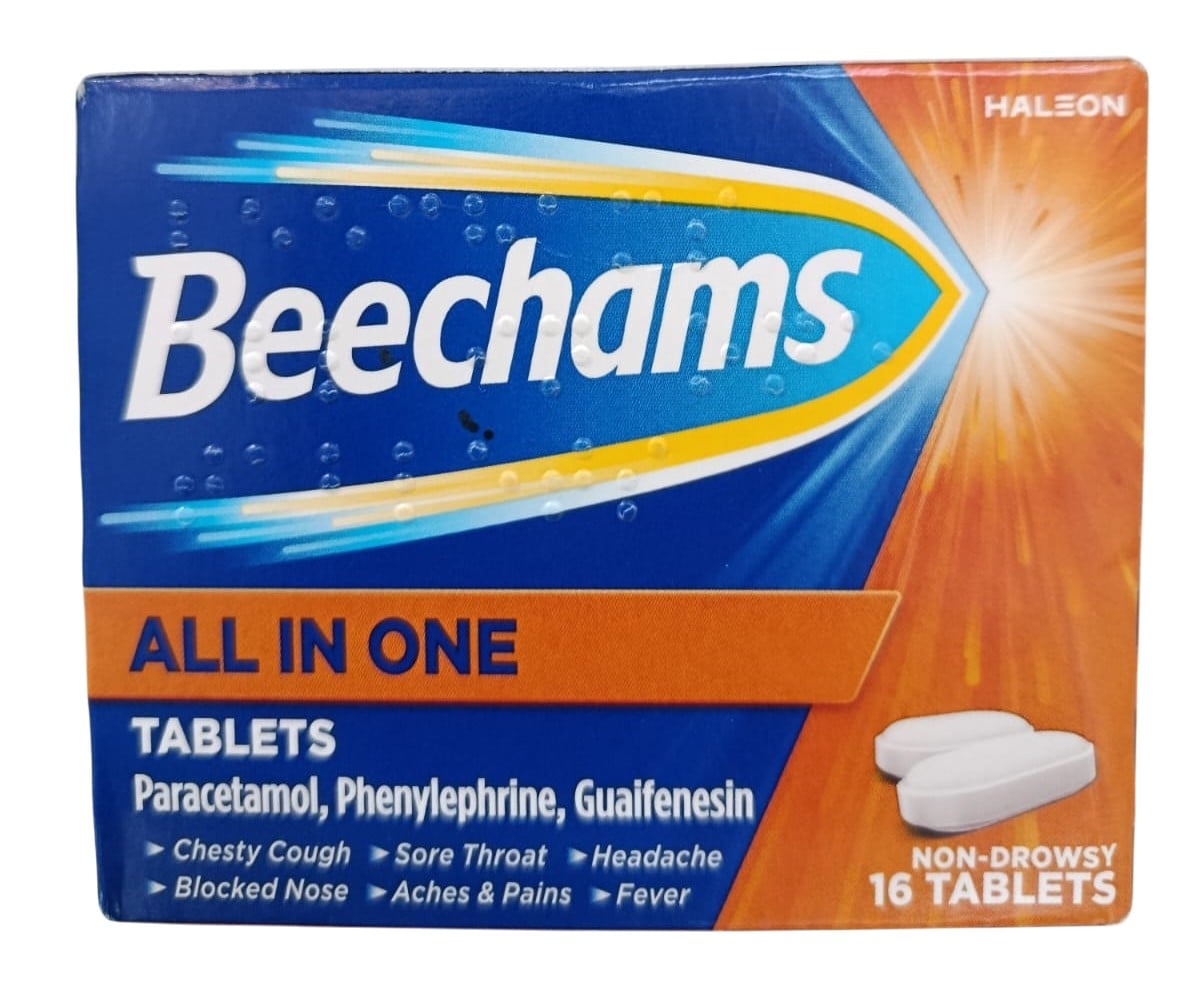 BEECHAMS ALL IN ONE TABS 16S