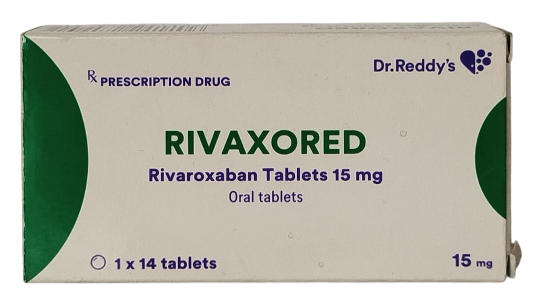 RIVAXORED 15MG TABS 14S