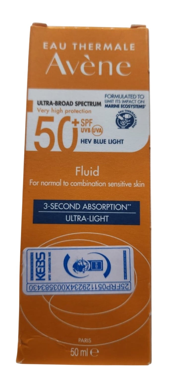 AVENE SUN SPF 50 FLUID 50ML