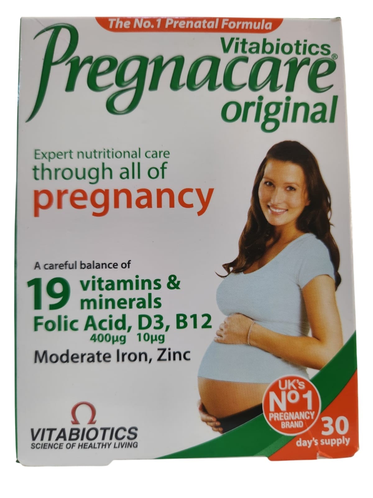 PREGNACARE ORIGINAL CAPSULES 30'S