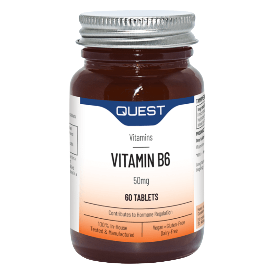 QUEST VITAMIN B6 50MG 60 TABLETS