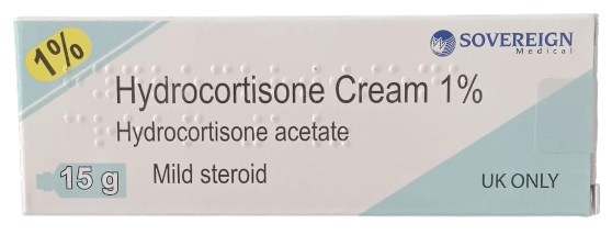 HYDROCORTISONE CREAM 15G U.K