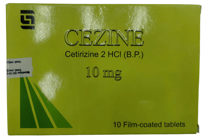 CEZINE (CETRIZINE) TABS 10MG 10'S