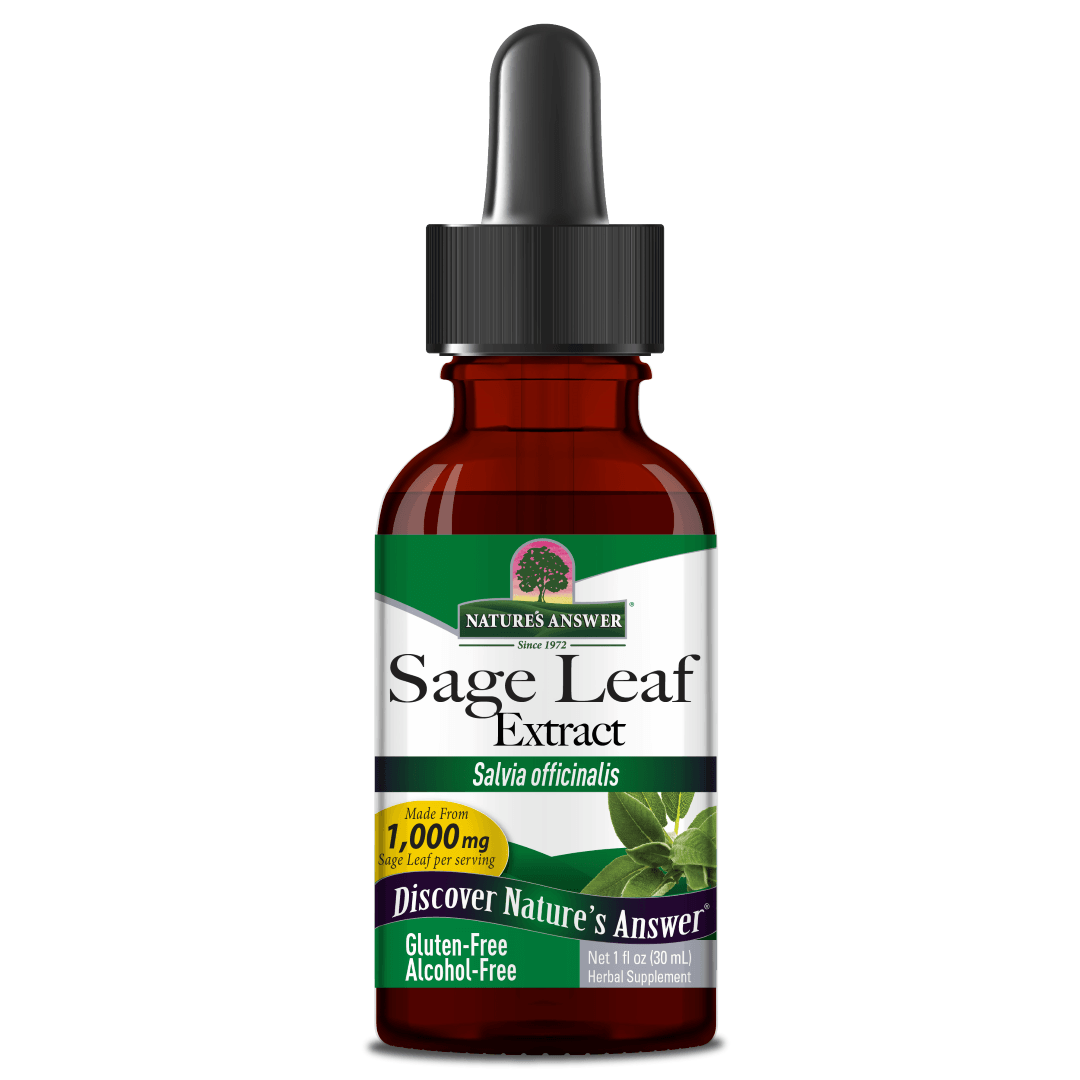 NATURES ANSWER SAGE LEAF EXTRACT 30ML