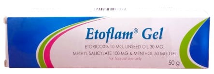 ETOFLAM GEL 50GMS