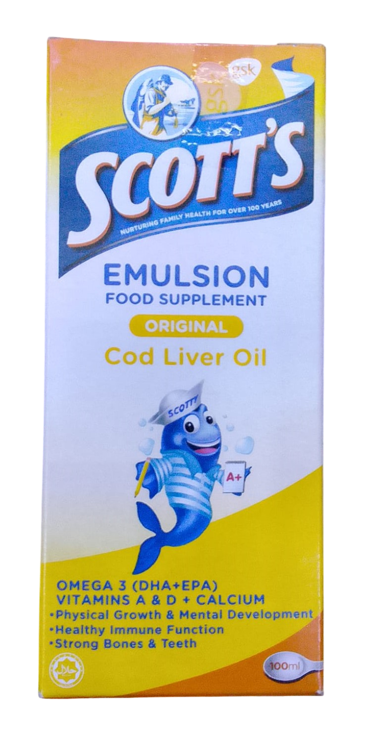 SCOTTS EMULSION ORANGE 200ML