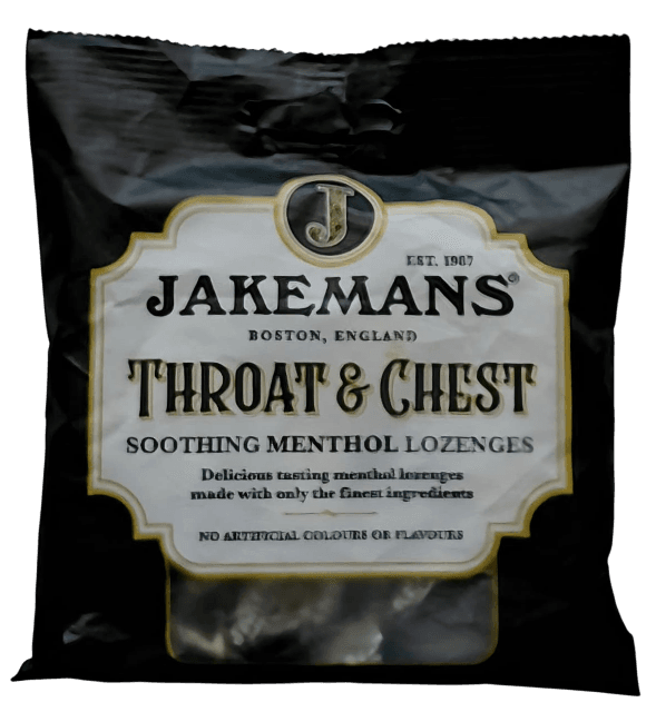 JAKEMANS THROAT AND CHEST SUGAR FREE LOZENGES