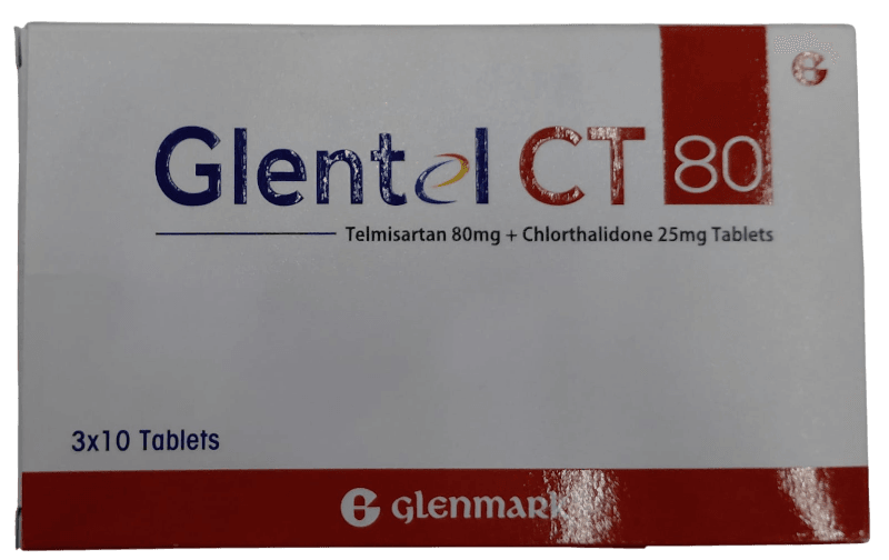 GLENTEL CT 80 TABS