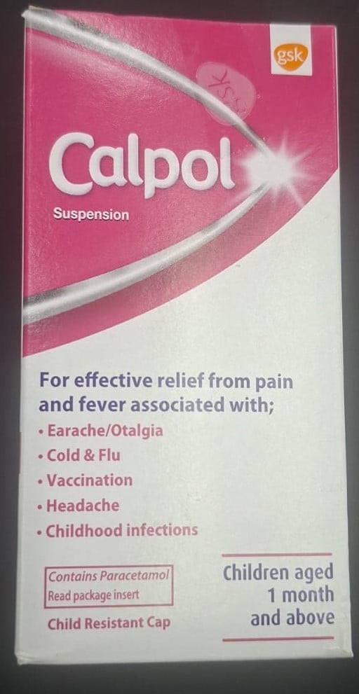 CALPOL INFANT &CHILDREN SUSPENSION 60ML