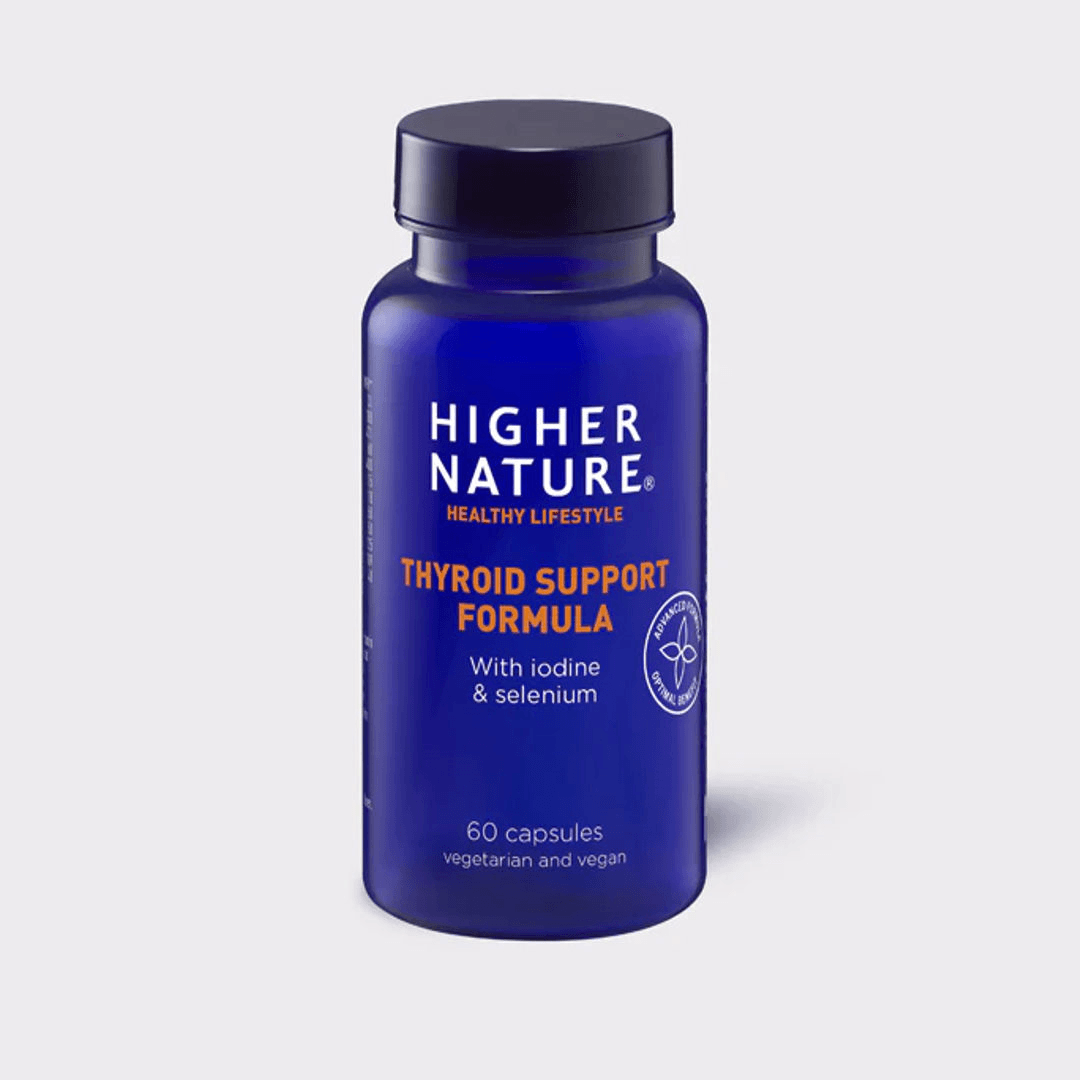 HIGHER NATURE THYROID FORMULA 60 CAPSULES VEGETERIAN AND VEGAN