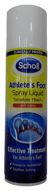 SCHOLL ATHLETE FOOT SPRAY 150ML