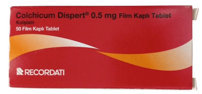 COLCHICINE 0.5MG TABLETS 50'S (P)
