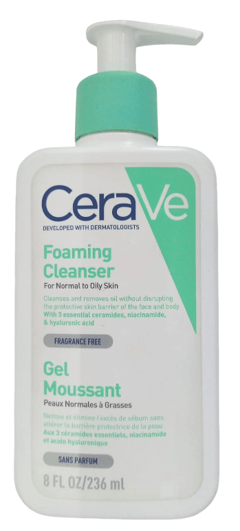 CERAVE FOAMING CLEANSER, 236ML