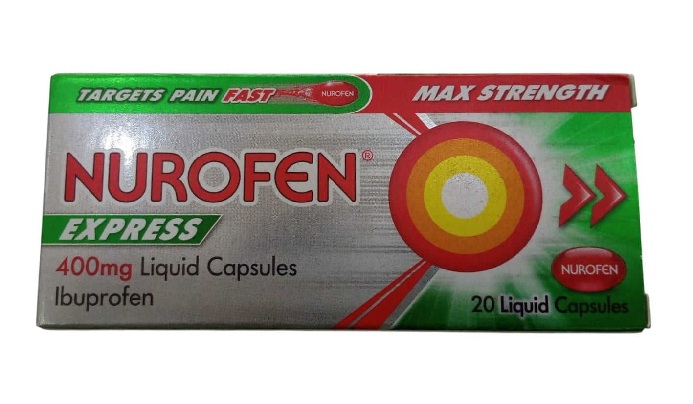 NUROFEN EXPRESS 400MG LIQUICAPS 20S