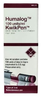 Humalog 100 kwikpen