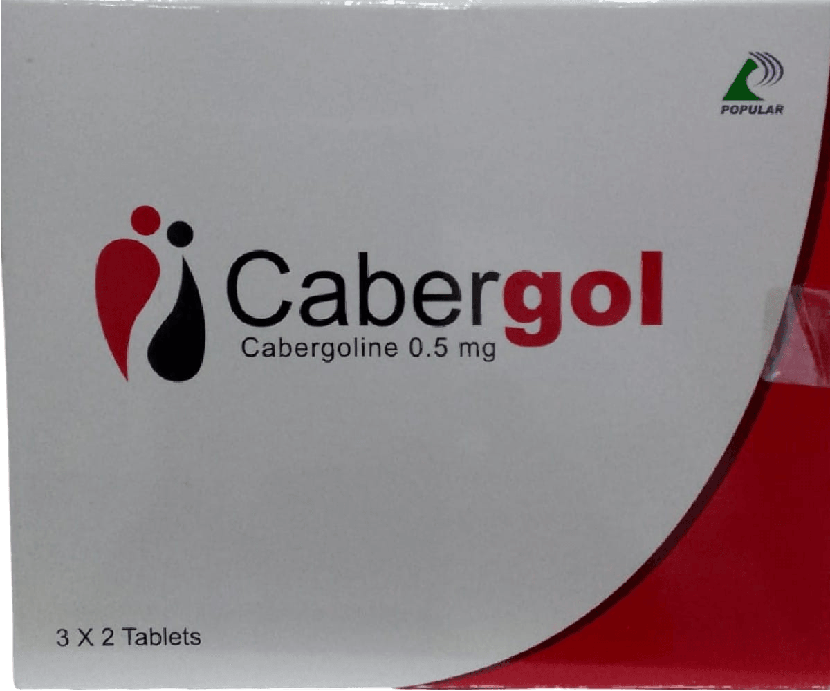 CABERGOL 0.5MG 6S