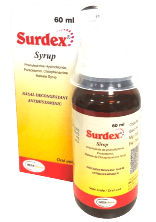 SURDEX SYR 60ML