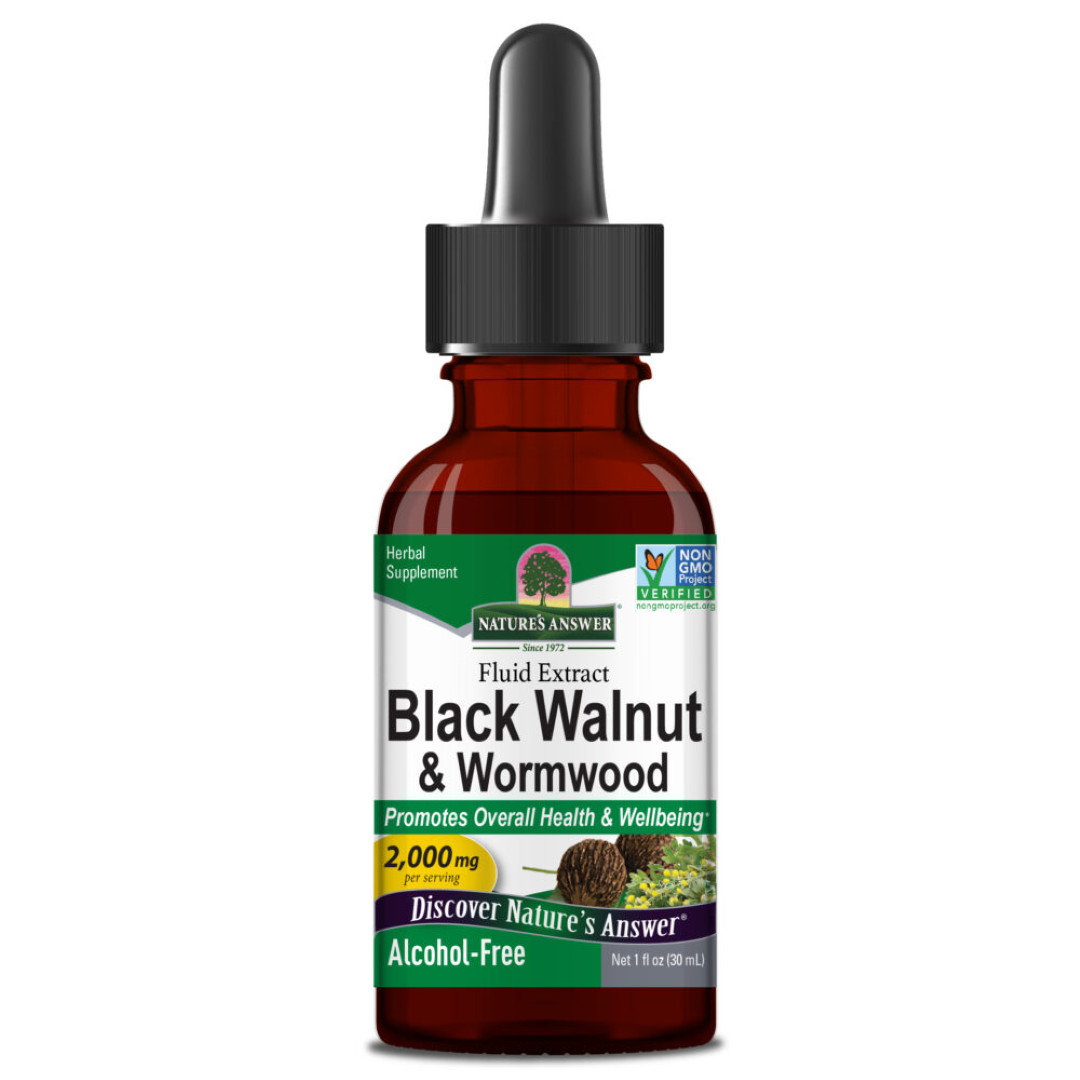 NATURES ANSWER BLACK WALNUT WORMWOOD 30ML