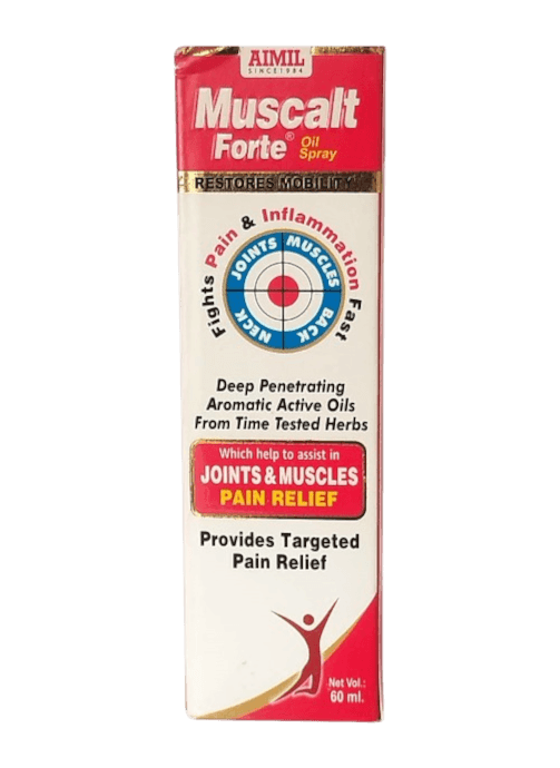 MUSCALT FORTE JOINT PAIN OIL SPRAY 60ML