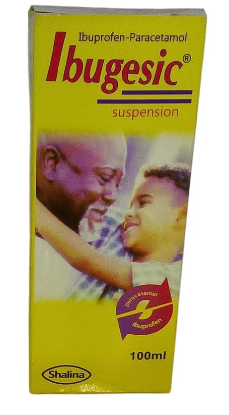 IBUGESIC IBUPROFEN PARACETAMOL SUSP 100ML