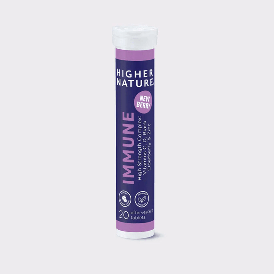 HIGHER NATURE IMMUNE EFFERVESCENT TABLETS 20'S