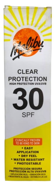 MALIBU CLEAR PROTECT SPF 30 250ML