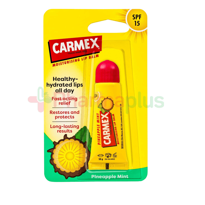 CARMEX PINEAPLE MINT MOISTURISING LIP BALM 10G
