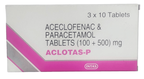 ACLOTAS P TABLETS 30'S