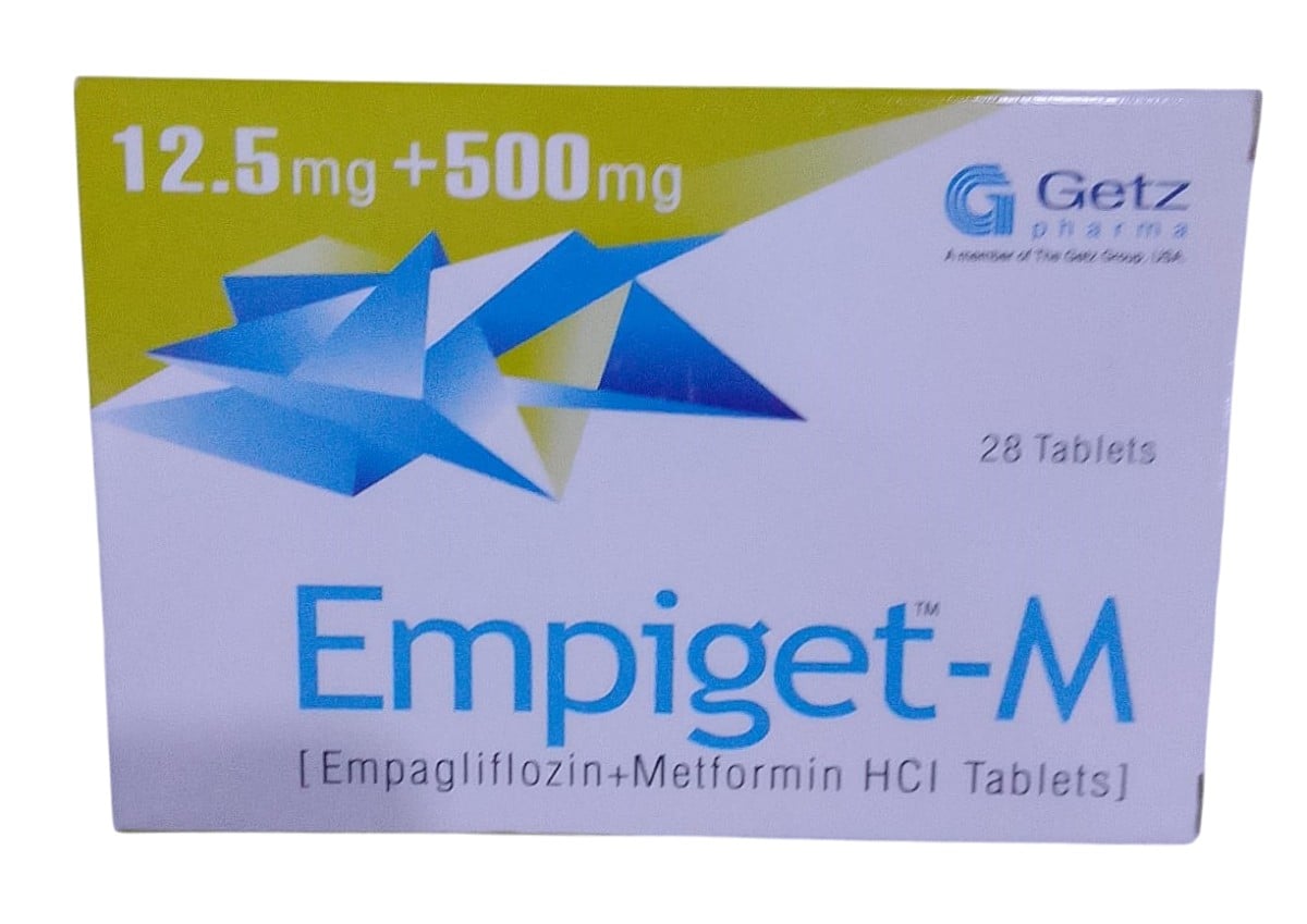 EMPIGET M 12.5/500MG