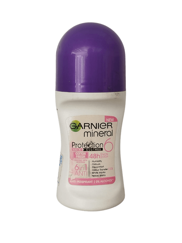 GARNIER MINERAL PROTECTION SKIN AND CLOTHES ANTIPASPIRANT 50ML