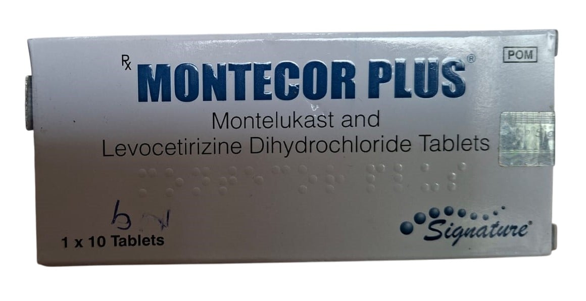 MONTECOR PLUS TABLETS 10'S