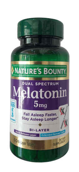 NATURES BOUNTY MELATONIN 5MG 60S