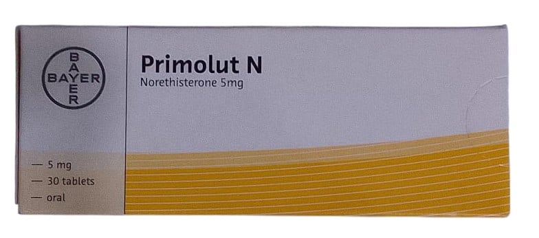 PRIMOLUT-N 5MG TABLETS 30'S [PARA]
