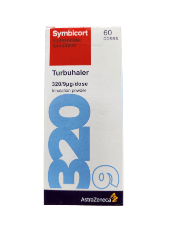 SYMBICORT 320/9 TURBU 60DOSE