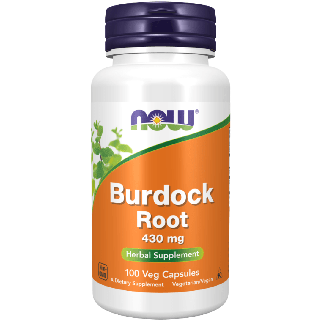 NOW BURDOCK ROOT 430MG 100VEG CAPSULES