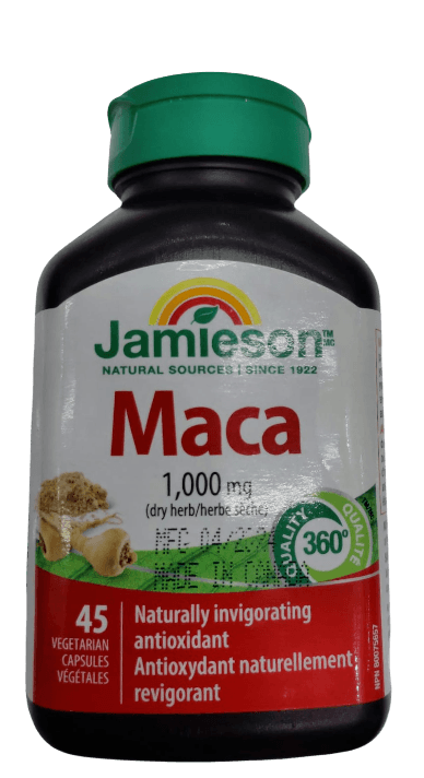 JAMIESON MACA ANTIOXIDANT CAPSULES 45'S